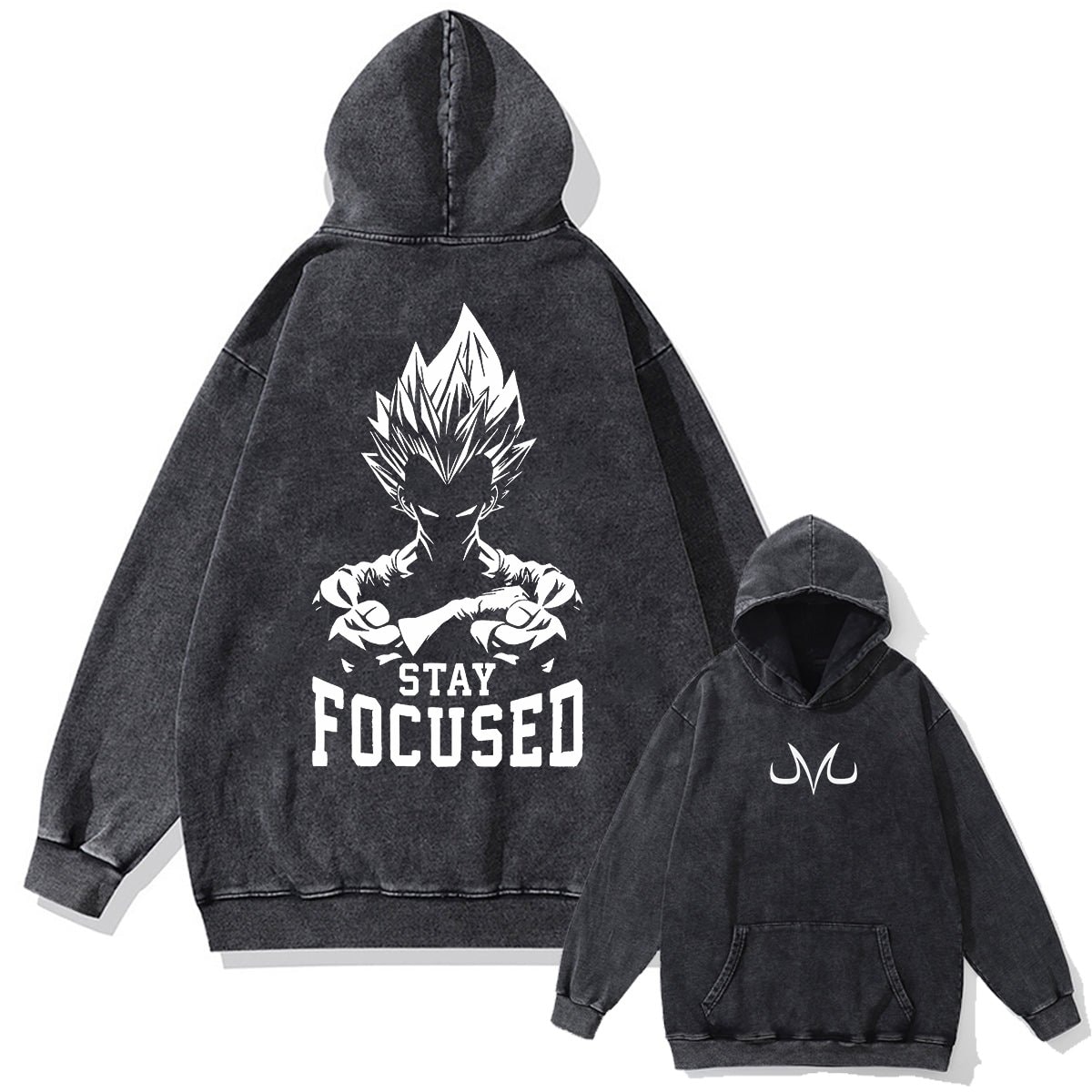 Stay Focused Vintage Hoodie